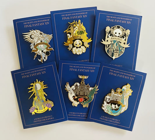 Final Fantasy XIV Enamel Pins